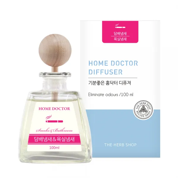 더허브샵 홈닥터 디퓨져 100ml 담배냄새&욕실냄새