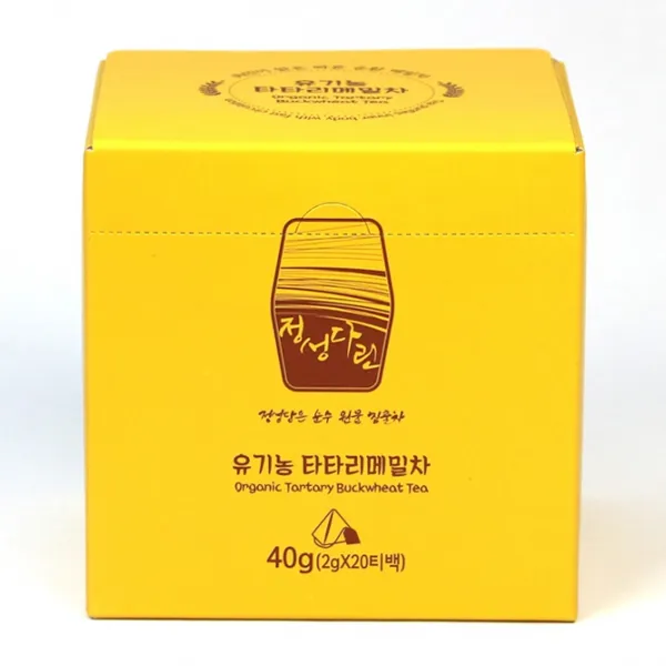 오대산식품 정성다린 유기농 타타리 메밀차 티백 40g 1개