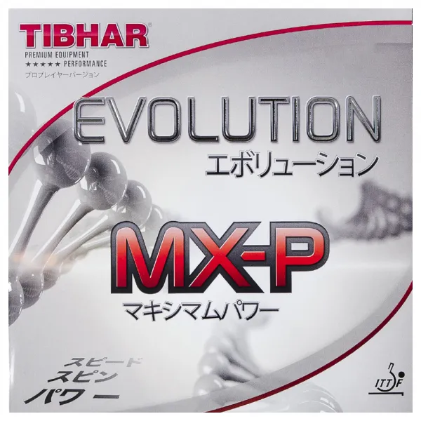 티바 에볼루션 MX-P 2.1 탁구러버, RED