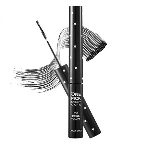 치카이치코 원픽 스키니카라 마스카라 3g 1호 픽싱볼륨 1개