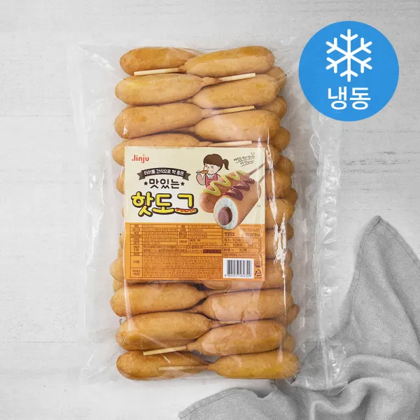 진주햄 맛있는 핫도그 42개입 (냉동), 2100g, 1개