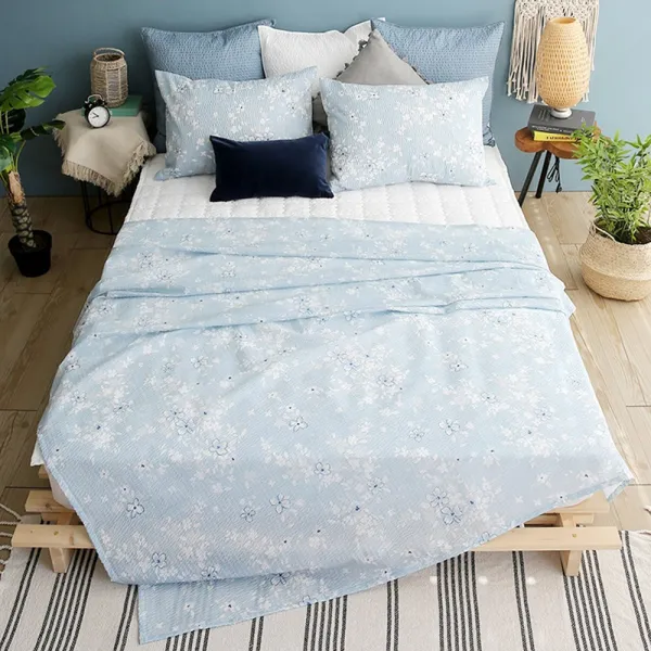 아망떼 시어서커 리플 홑이불 패드세트 폼폼