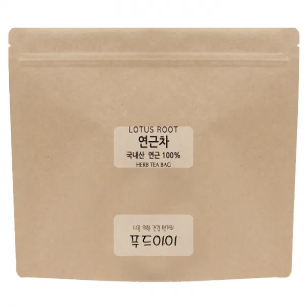 푸드아이 연근차티백, 1g, 100개