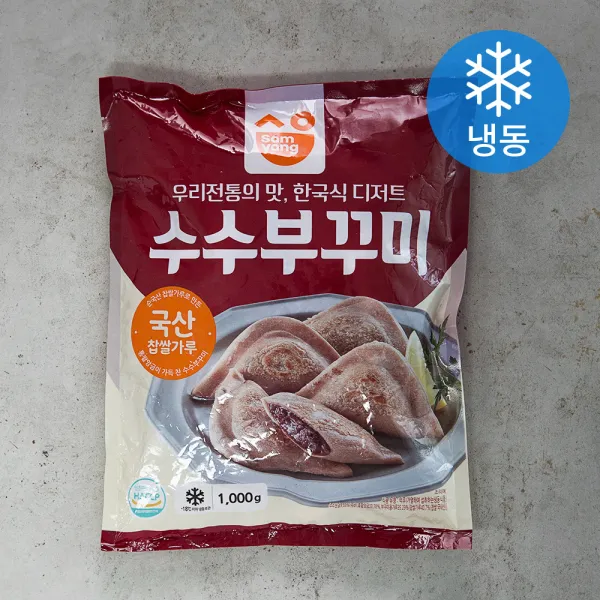 모닝하임 수수부꾸미 (냉동), 1000g, 1개