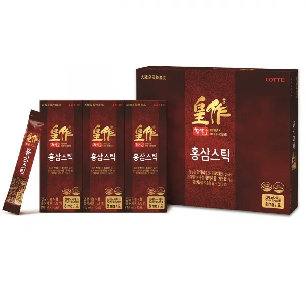 롯데헬스원 황작 홍삼 스틱, 10ml, 30개
