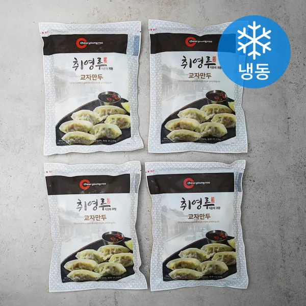 취영루 교자만두 (냉동), 360g, 4개입