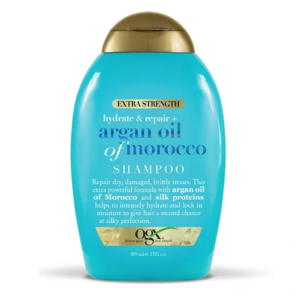오지엑스 아르간오일 오브 모로코 엑스트라 스트렝스 샴푸, 385ml, 1개