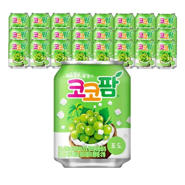해태음료 코코팜 포도 238ml 24개