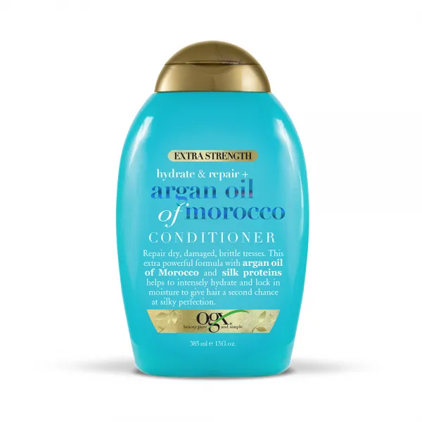 오지엑스 아르간오일 오브 모로코 엑스트라 스트렝스 컨디셔너, 385ml, 1개