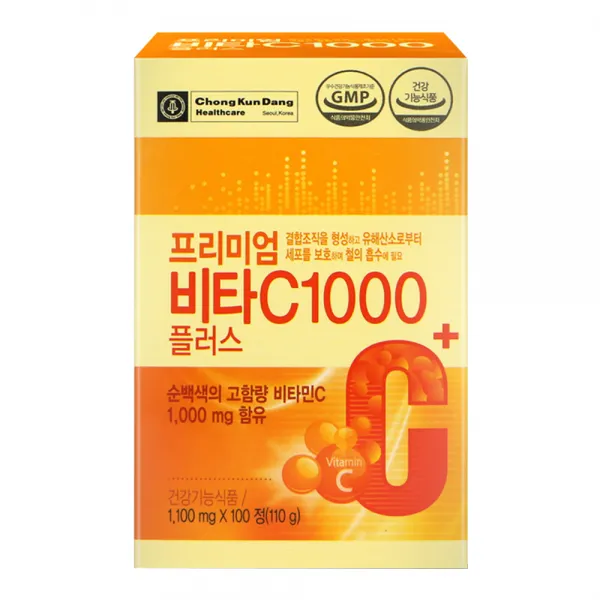 종근당건강 프리미엄 비타C 1000플러스, 100정, 1개