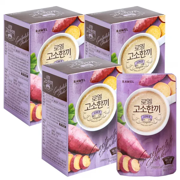 로엘 고소한끼 고구마맛 쉐이크 7p 210g 3개입