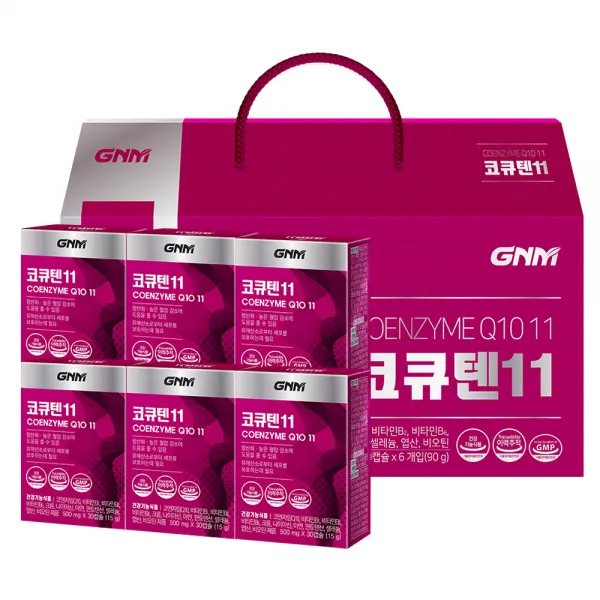 GNM자연의품격 코엔자임 Q10 코큐텐11 선물세트, 180정, 1세트