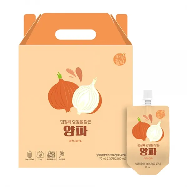 하루활력 껍질째 영양을 담은 양파즙 70ml 30팩