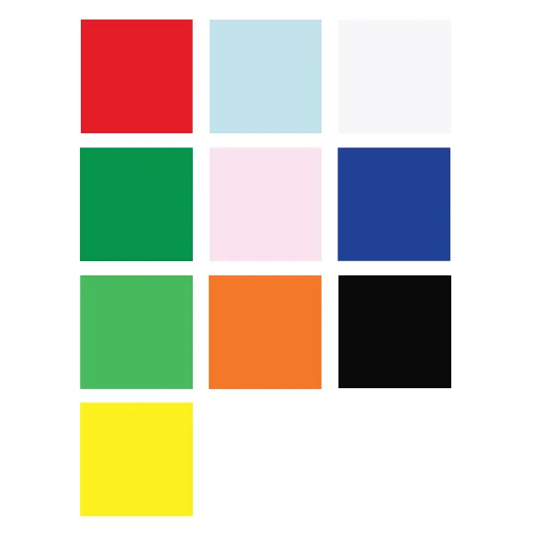 대원우드보드 T펠트a 유아모빌 인형만들기 펠트공예 10색 세트 혼합 색상