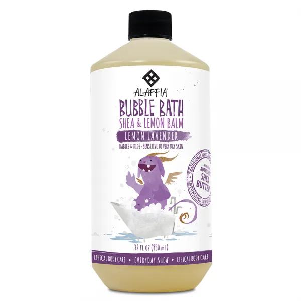 알라피아 에브리데이 시어 베이비즈 앤 업 버블배스 레몬 라벤더, 950ml, 1개