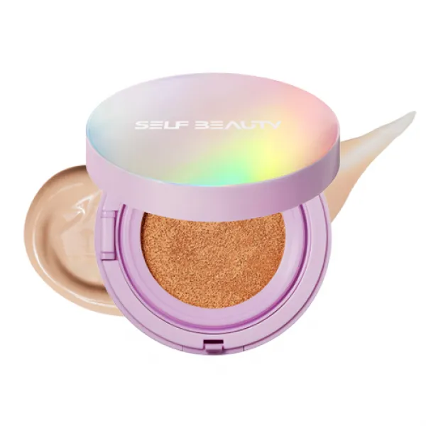 셀프뷰티 글램 업 유니콘 오로라 광채 쿠션 Spf50+ Pa+++ 본품 15g 21호 퓨어아이보리 1개