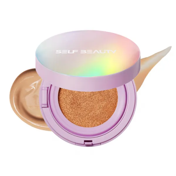 셀프뷰티 글램 업 유니콘 오로라 광채 쿠션 Spf50+ Pa+++ 본품 15g 23호 내추럴베이지 1개