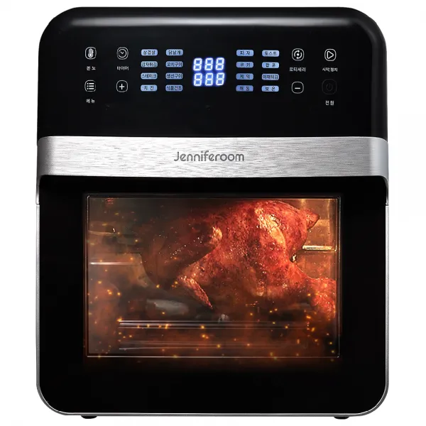제니퍼룸 로티세리 멀티 에어프라이어 12l Jr E5210bk