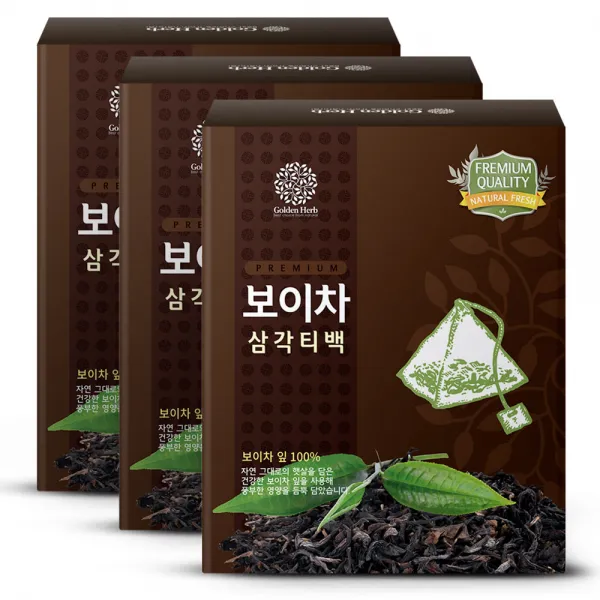 골든허브 프리미엄 보이차 삼각티백, 1g, 300개