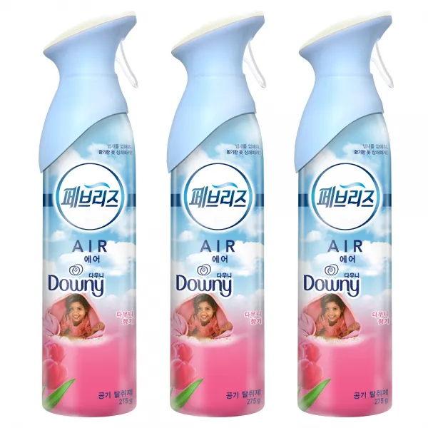페브리즈 에어 다우니 향 실내 탈취제 본품 275g 3개