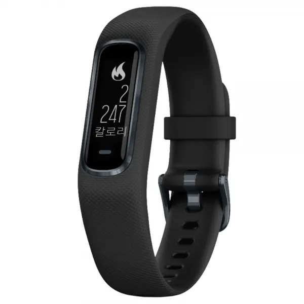 가민 vivosmart4 스마트 액티비티 트래커 스마트밴드 L, 단일 상품, 블랙