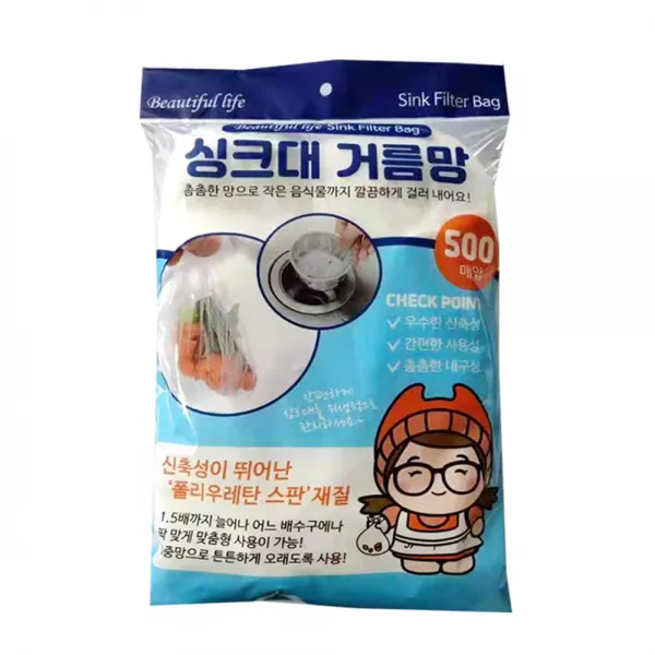 블루무역 배수구 거름망, 500개입, 1개