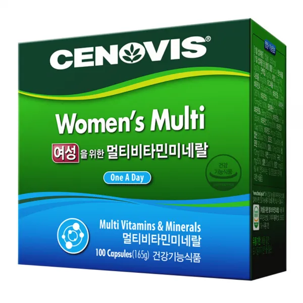 세노비스 여성용 멀티비타민미네랄, 100캡슐, 1개