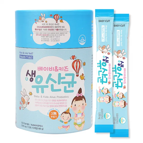 헬퍼장 베이비 키즈 생유산균 2g 90개