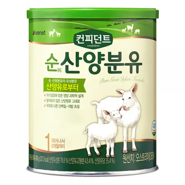 아이배냇 컨피던트 순 산양 분유 1단계, 400g, 1개