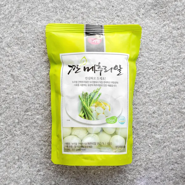 누리웰 깐메추리알, 500g, 1개
