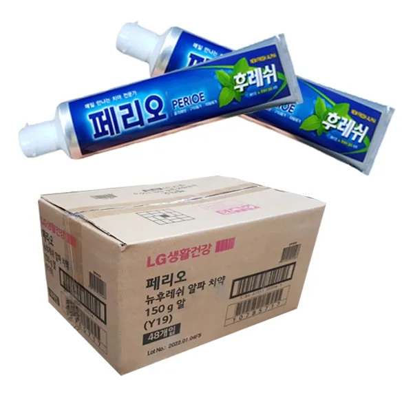 페리오 뉴 후레쉬 알파 치약 ( 150g X 48개입 ) 벌크타입