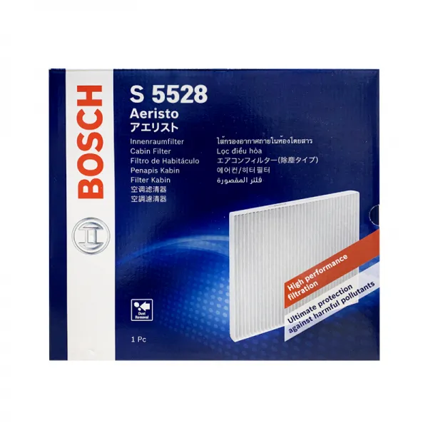 초 미세먼지 제거/PM2.5/뉴 엑센트 가솔린 (11~)/보쉬 에어컨필터/항균필터/향균필터/히터필터 1세트 528, 보쉬 정품 차량용 에어컨필터 / CF