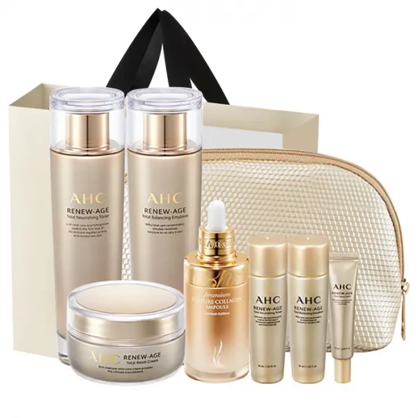 Ahc 리뉴에이지 기초 4종 세트 + 쇼핑백 1세트