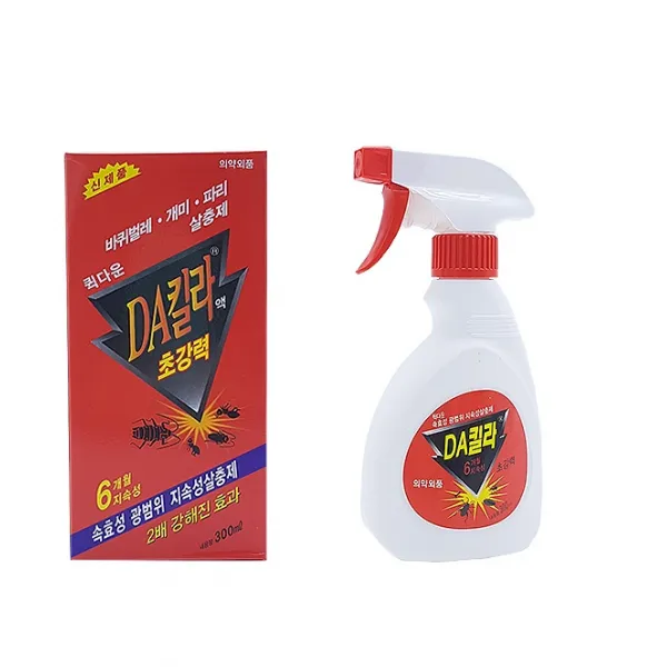 DA킬라 옴진드기 먼지다듬이 좀벌레 퇴치 약 각종 벌레 퇴치제, 1개