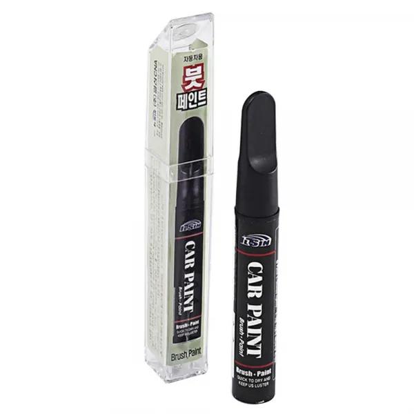 일신 붓펜 카 페인트 쉐보레/대우 올림픽 화이트 GAZ 129, 15ml, 1개