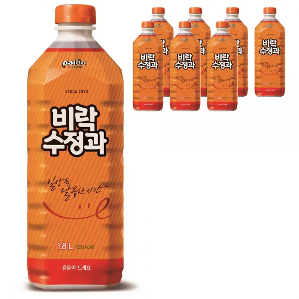 팔도 비락수정과 1.8L, 8개
