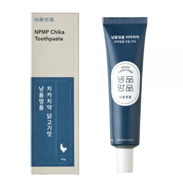 냥품멍품 치카치약 닭고기맛, 40g, 1개