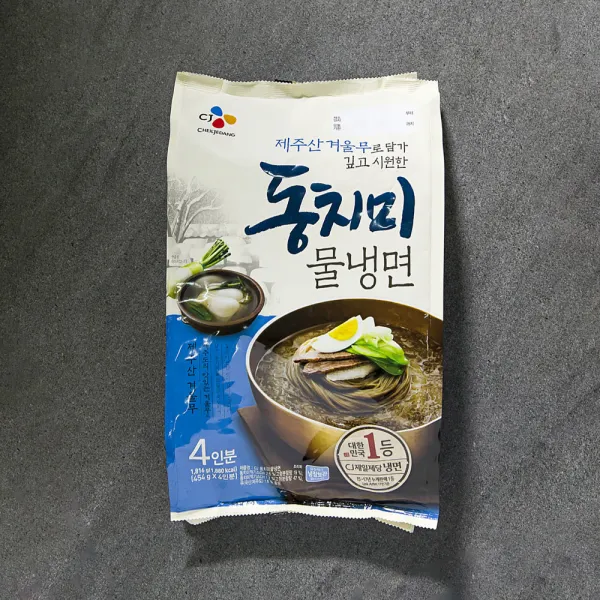CJ제일제당 동치미 물냉면 4인분, 1816g, 1개