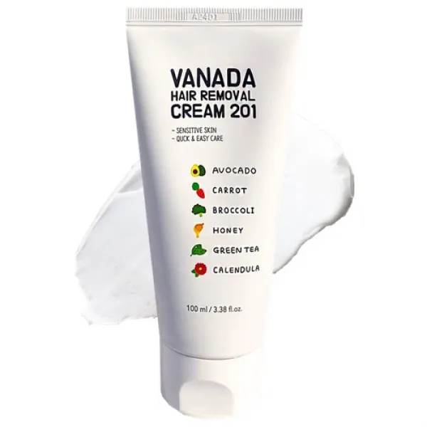 Vanada 바나다왁싱 201 셀프 제모 크림 100ml 1개