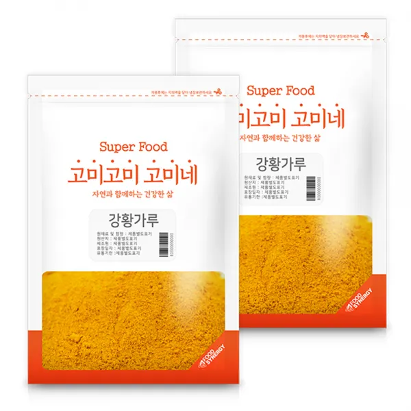 고미네 강황가루, 300g, 2개입