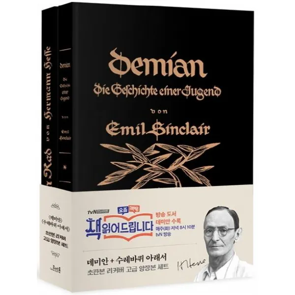 [코너스톤]데미안 + 수레바퀴 아래서 세트 (초판본 리커버 디자인 고급 양장본), 코너스톤