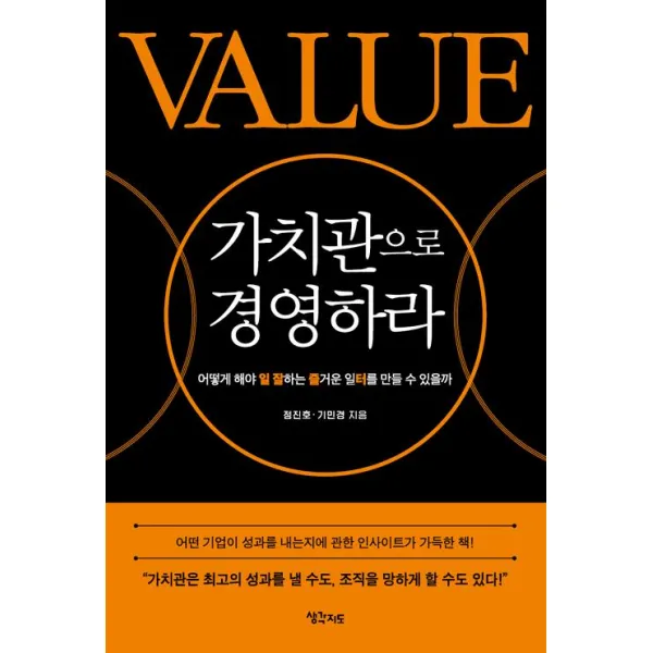 [생각지도]가치관으로 경영하라, 생각지도