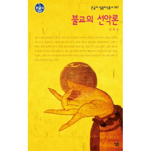 불교의 선악론 (대활자본)-큰글자 살림지식총서067, 살림