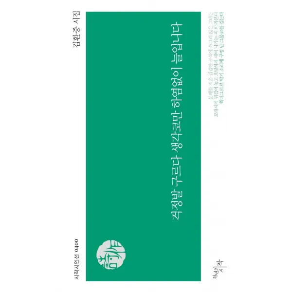 걱정발 구르다 생각코만 하염없이 늘입니다:김환중 시집, 천년의시작, 김환중