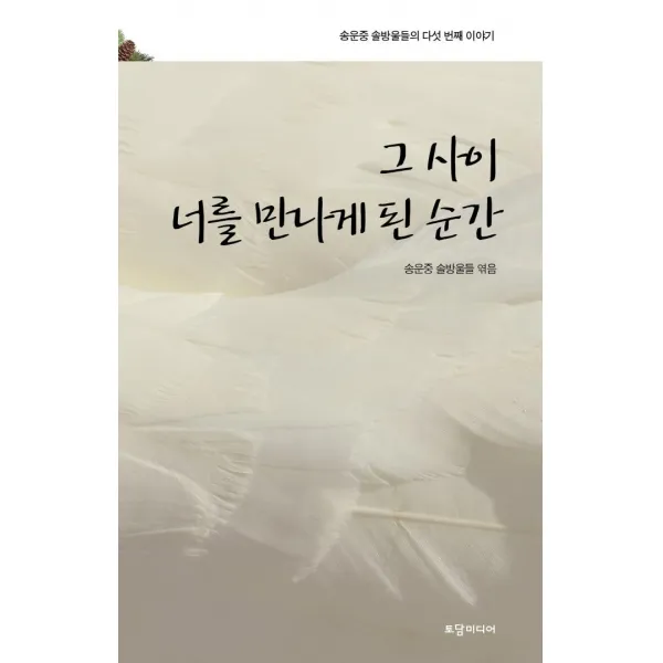 [토담미디어]그 사이 너를 만나게 된 순간 : 송운중 솔방울들의 다섯 번째 이야기, 토담미디어, 송운중 솔방울들