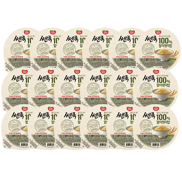 동원 100% 발아현미밥 195g 18개