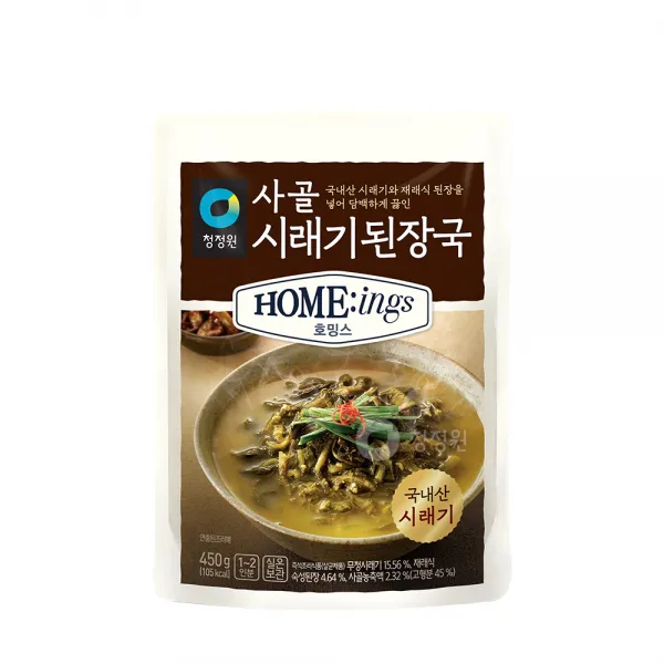 청정원 호밍스 사골 시래기된장국 450g 1개