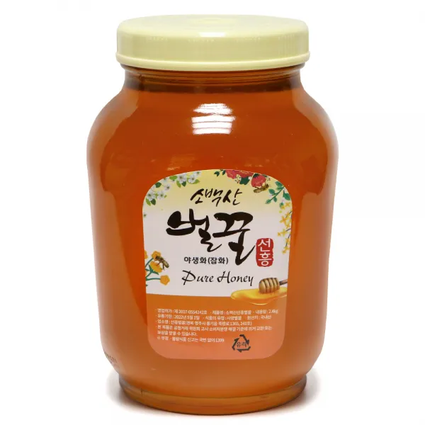 소백산벌꿀 선흥 사양 잡화꿀 2.4kg 1개
