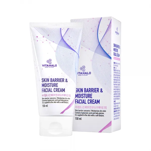 비타할로 스킨베리어 앤 모이스처 페이셜 크림, 150ml, 1개
