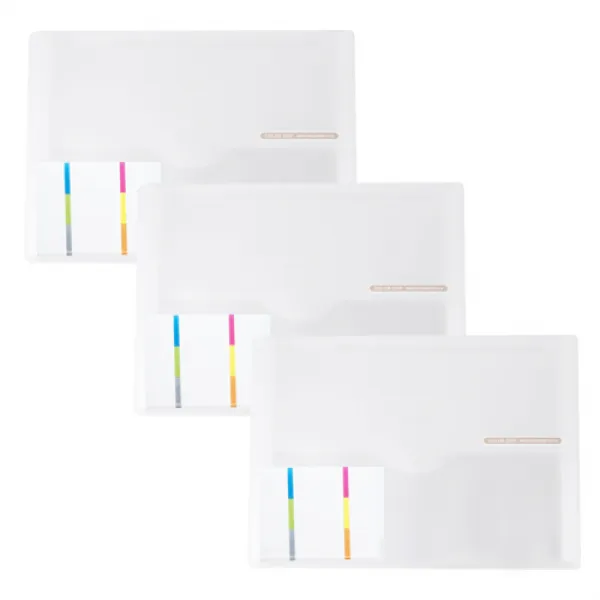 청운 백인백 도큐먼트파일 A4 투명 3개